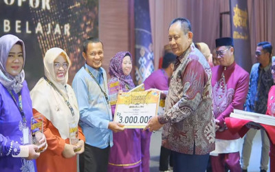 Juara 1 Kategori Pelopor Komunitas Belajar Tingkat Provinsi Gorontalo Tahun 2025