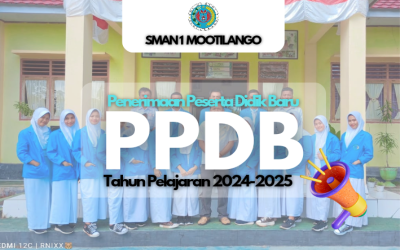 Telah di Buka! Penerimaan Peserta Didik Baru Tahun Pelajaran 2024-2025.